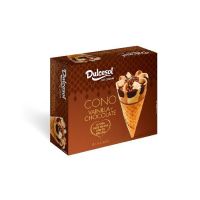 Dulcesol HELADO CONO VAINILLA-CHOCO 4u. 125ml