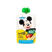 BePlus POUCH FRESA PLATANO BIO (2x7u) 100g DISNEY